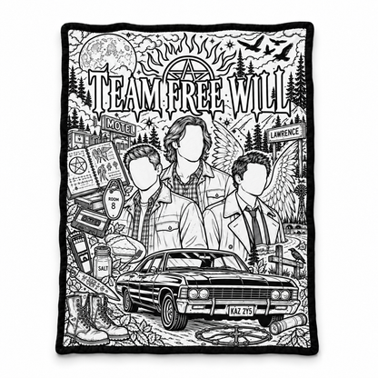 Hunter's Coloring Blanket Limited Edition
